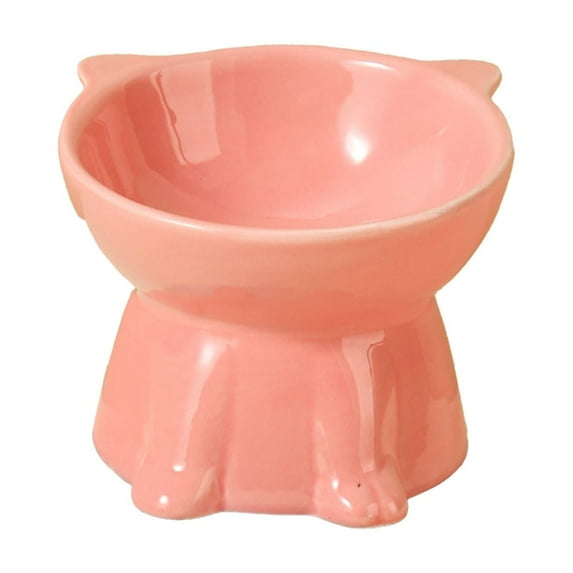 ChicYu Ceramic Cats Bowls Water Feeder Cats Food Bowls Dog Bowls Non Tipping Pet Supplies For Cats And Dogs Ceramic Elevated Cats Bowls