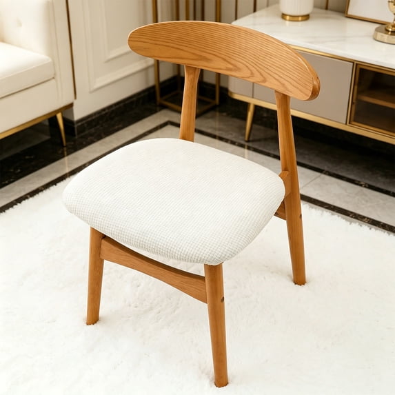 ChicYu Chair Seat Cover Square 18-22 Inch Stretch Spandex Protector for Dining Restaurant Hotel Banquet Kitchen Home Office Patio Bar Stool Funda Silla