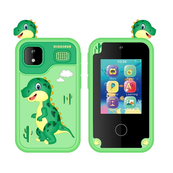 ChicYu Childrens Phone Toy HD Camera for Photos Videos Touchscreen with Supporting Through Photography and Technology Exploration