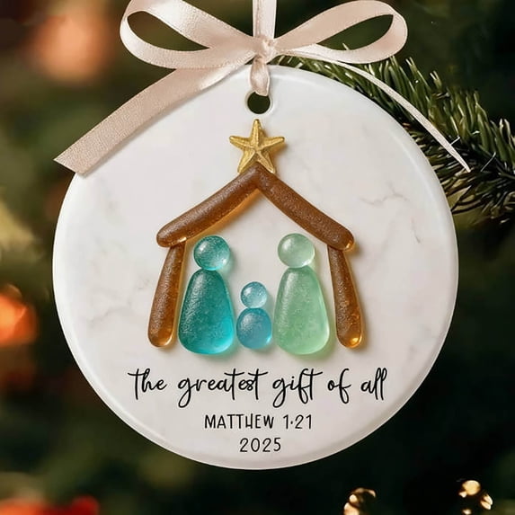 ChicYu Christmas Decorations Holiday Ornaments Exquisite Crafted for Home Living Room Christmas Tree Festive Display