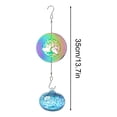 thumbnail image 1 of ChicYu Hummingbird Feeder, Wind Chimes Hummingbird Feeder with Glass Balls for Outdoors, Leak-Proof, Ant and Bee Proof, Hand Blown Garden Decor, 1 of 5