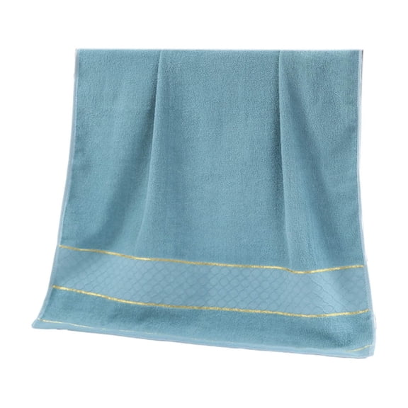 ChicYu Cotton Large Bath Towel 28x55 Inch High Density Absorbent Quickly Drying Towel Compact Gym Necessity for Hot Yoga Sessions Swimming Practice and Outdoor Adventures