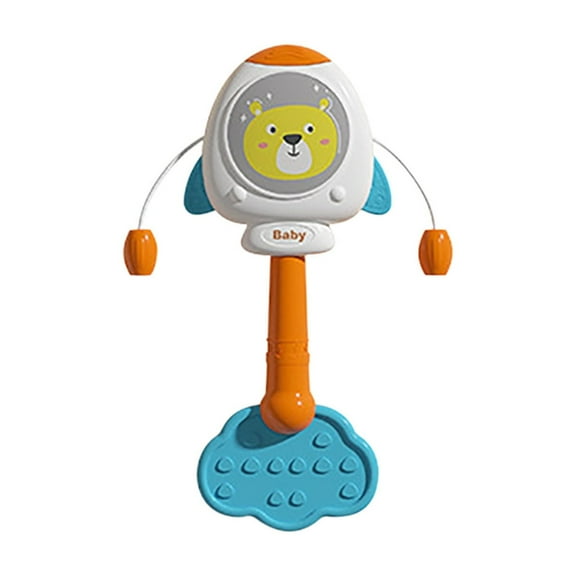 ChicYu Cute Maraca Rattle Grasping Training Toy Auditory Stimulation Educational Toy Adorable Sensory Development Educational and Fun Toy