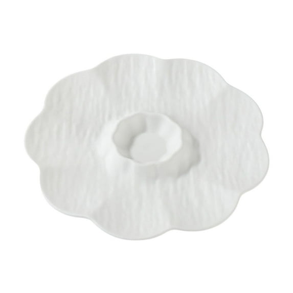 ChicYu Dipping Sauces Plates with Dish Reusable Platter for Dumplings Sushi Appetizers and Snacks Ideal for Home Party and Restaurant Use
