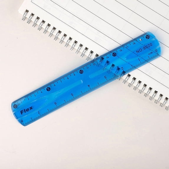 ChicYu Elastic 8.3in Flexible Ruler Soft Bendable Measuring Ruler for s Drawing Drafting Office Stationery Supplies