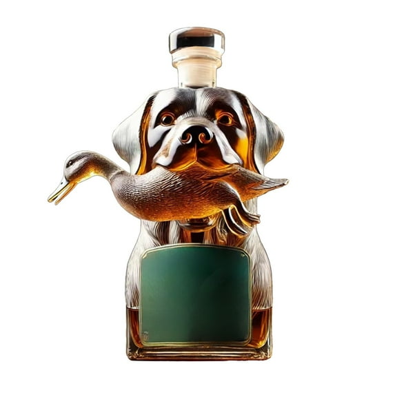 ChicYu Glass Bottle Funny Storage Decorative Liquor Jar Glass Unique Design Stores Spirits Counter Liquor Cabinet Decoration​