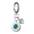 thumbnail image 1 of ChicYu Halloween Eyeball Keychains Suitable for Halloween Themed Accessories Attaches to Keys Bags Features Eyeball Design, 1 of 5