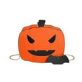 thumbnail image 1 of ChicYu Halloween Funny Pumpkin PU Crossbody Bags with Chain One-Shoulder Bags Suitable for Halloween Daily Use Creates Funny Festive Vibe, 1 of 5