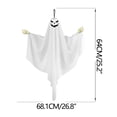 thumbnail image 1 of ChicYu Halloween Flying Figurine Hanger with Hand Bones Spooky Flying Design Attached Hand Bones Detail Lightweight for Hanging on Ceilings,Porches or Halloween Trees​, 1 of 5
