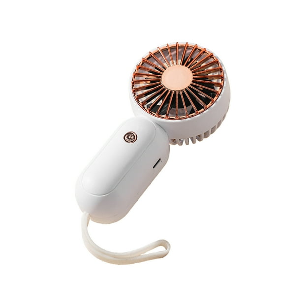 ChicYu Handheld Portable Fan,Rechargeable Mini Handheld Fan with Travel Case for Outdoor Necessity Handheld Convenient Blue