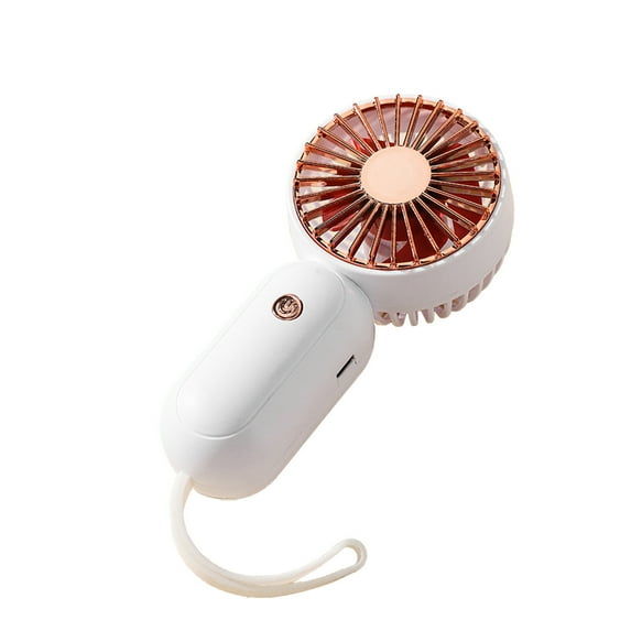 ChicYu Handheld Portable Fan,Rechargeable Mini Handheld Fan with Travel Case for Outdoor Necessity Handheld Convenient Red