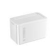 thumbnail image 1 of ChicYu Hygienic Touchless Toilet Paper Dispenser,Water Proof Bathroom Tissue Box with Window, Waterproof and Protection White, 1 of 5