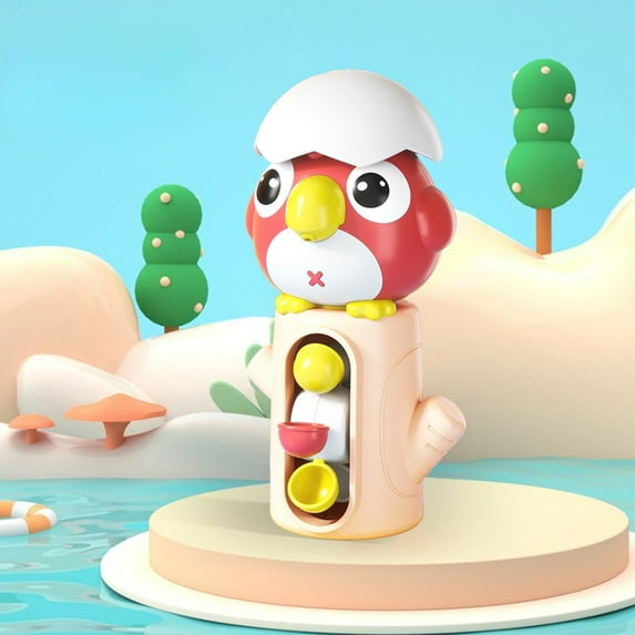 ChicYu Kids Baby Bath Toys Bath Spinning Toy Water Play Toy for Baby Bath Time Safe Soft Making Bath Time Funny for Toddlers