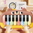 thumbnail image 1 of ChicYu Kids Pocket Piano Multifunctional Electronic Keyboard Baby Musical Instrument Toy Playable Educational Enlightenment Toy Helping Children Learn Basic Music Knowledge, 1 of 7
