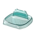 thumbnail image 1 of ChicYu Kitchen Countertop Pot Lid Organizer V Groove Non Slip Holders with Drip Tray Stainless Steel Lid Storage Rack for Kitchen(Free of Rag Shelves), 1 of 5