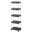 thumbnail image 1 of ChicYu Kitchen Storage Cart Multi-Layer Organizer Rack Bathroom Toiletries Storage Cart with Wheels for Storing Kitchenware Toiletries and Daily, 1 of 5