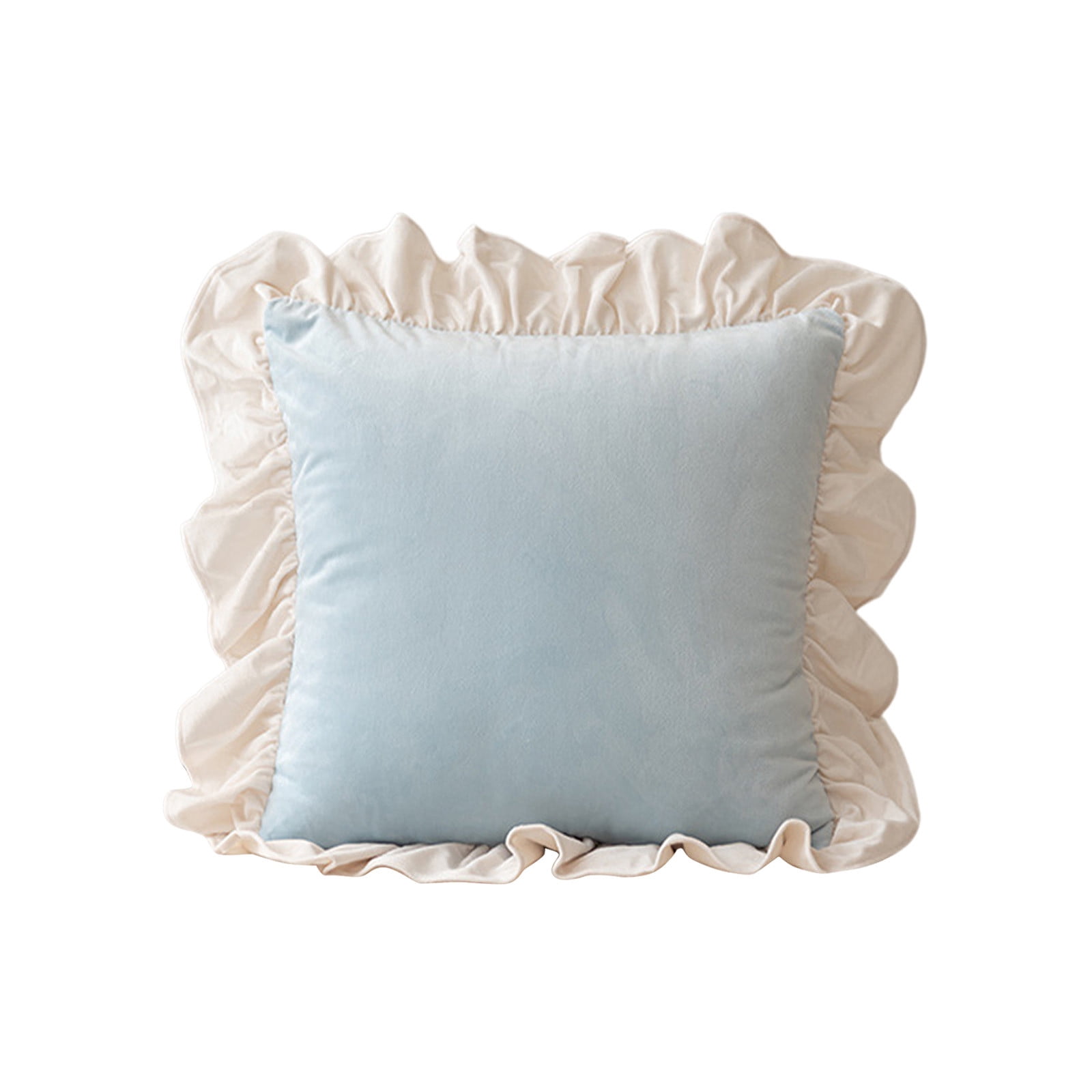 ChicYu Lace Pillows Bedside Cushions Sofa Cushions Pillows Decorative Pillows with Lace Trims for Bed and Sofa Adds Elegant Touch to Home Decor