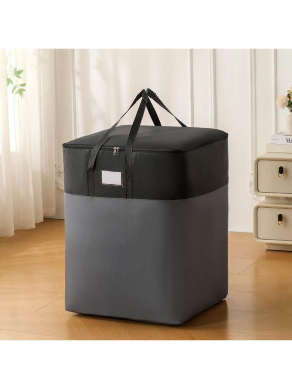 Large Moving Storage Bag, Oxford Cloth Packing Tote for Home, Heavy Duty Travel Luggage Bag, Foldable Organizer for Moving Supplies