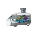 thumbnail image 1 of ChicYu Luminous High-Speed Train Toy Car,Push-and-Go Railway Model with Glowing Wheels and Realistic Track Simulation for Early Exploration White, 1 of 5