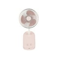 thumbnail image 1 of ChicYu Magnetic Clip Desktop Fan Rotatable USB Air Circulator,Thin Design with Non-Slip Base for Laptop/Study Table Pink, 1 of 5