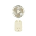 thumbnail image 1 of ChicYu Magnetic Clip Desktop Fan Rotatable USB Air Circulator,Thin Design with Non-Slip Base for Laptop/Study Table Yellow, 1 of 5