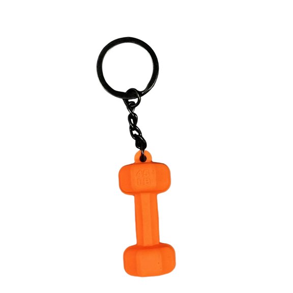 ChicYu Mini Dumbbell Keychain Fitness Gift,Gym Enthusiast Keyring for Athletes, Unique Fitness-Themed Decorations For Bags Keys
