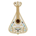 thumbnail image 1 of ChicYu Musical Instrument Hanging Ornaments Festive Music-themed Decor Cute Instrument Designs Ideal for Christmas Tree Home Party, 1 of 6