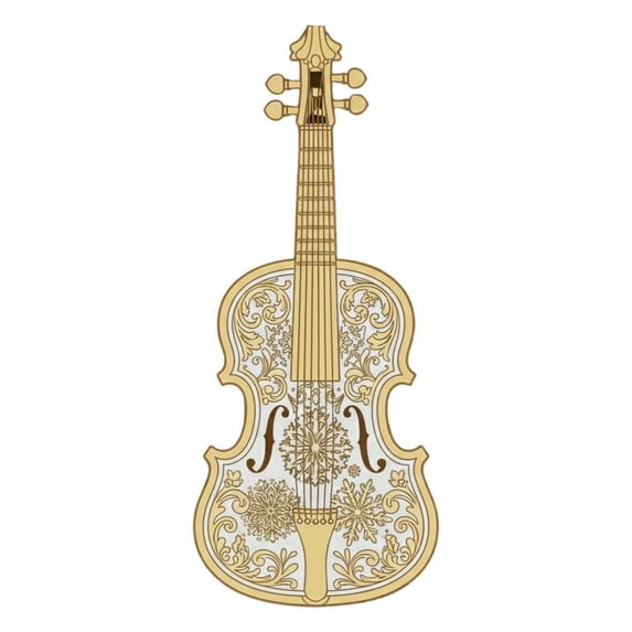 ChicYu Musical Instrument Hanging Ornaments Festive Music-themed Decor Cute Instrument Designs Ideal for Christmas Tree Home Party