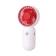 thumbnail image 1 of ChicYu Pocket Handheld Fan,Slim Foldable Travel Fan with Fast Charge,Heads for Commuting Silent Coolings Portable Fan Red, 1 of 5