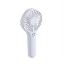 ChicYu Portable Mini Handheld Fan USB Rechargeable Battery 3 Speeds Runs Over 3 Hours Girls Outdoor Cool Device Compact Lightweight Travel Fan Gift