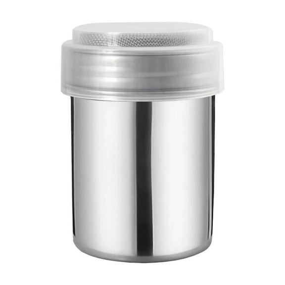 ChicYu Precision Dispenser Tool 304 Stainless Steel Powder Container Matcha Cocoa Coffee Shaker Barbecue Seasoning Pot Spice Distributor