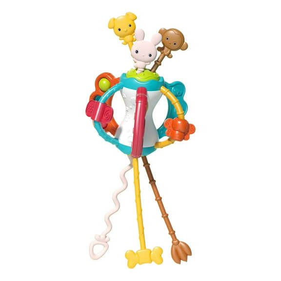 ChicYu Pull Toy Hand Training Sensory Enlightenment Toy Puller Soft Durable Material Fine Motor Skills and Sensory Development for Toddlers