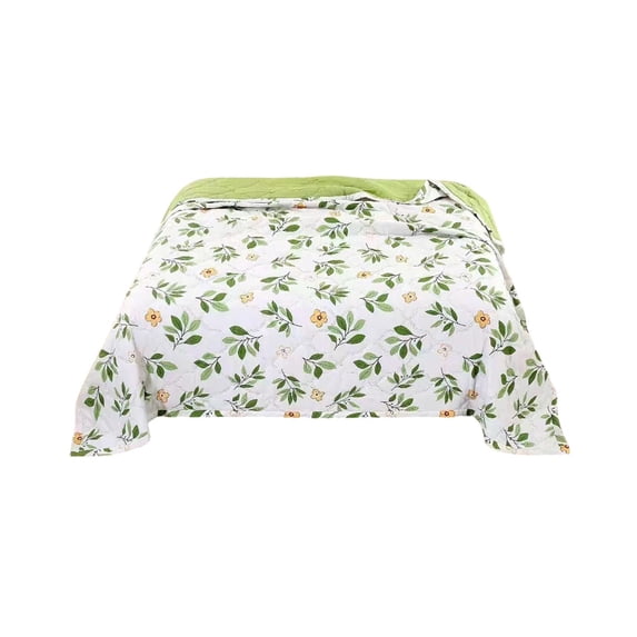 ChicYu Queen Size Washed Cotton Summer Quilt,Air Conditioning Bedding for Guest Rooms,Lightweight Quilt Core with Non-Pilling Fabric,Compact Travel Design