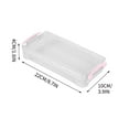thumbnail image 1 of ChicYu Reinforced Art Supply Case,Double-Lock Transparent Storage Box for Sketching Tools,Drafting Equipment Organization Plastic Art Stationery Box Pink, 1 of 2