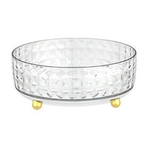 ChicYu Rotating Spice Rack Desktop Storage Box for Storing Spices Seasonings and Small Kitchen Items on Kitchen Countertops 360-Degree Rotation Design