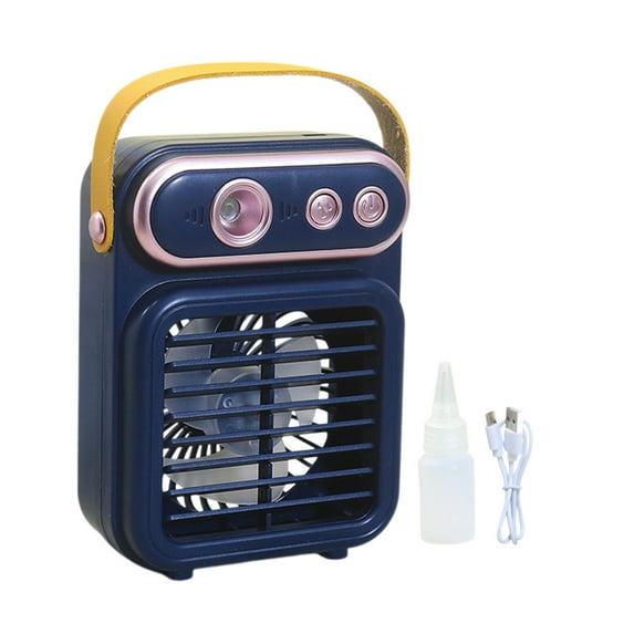 ChicYu Silent Portable Spray Fan USB Charging Outdoor Water Replenishment Three Speed Mini Fan Misting Cooler Mist Fans for Travel Outdoor Beach