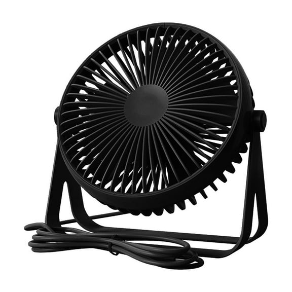 ChicYu Six Inch Desktop Fan USB Office Mini Portable Student Dormitory Bed Fan Quiet Airflow Device Rechargeable Table Fan Powerful Cool System