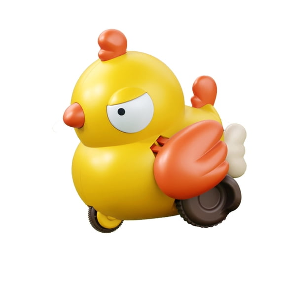 ChicYu String-Pull Inertial Slide Kids' Toy Car Cute Design Easy to Pull and Slide Suitable for Toddlers Boosts Imaginative Play