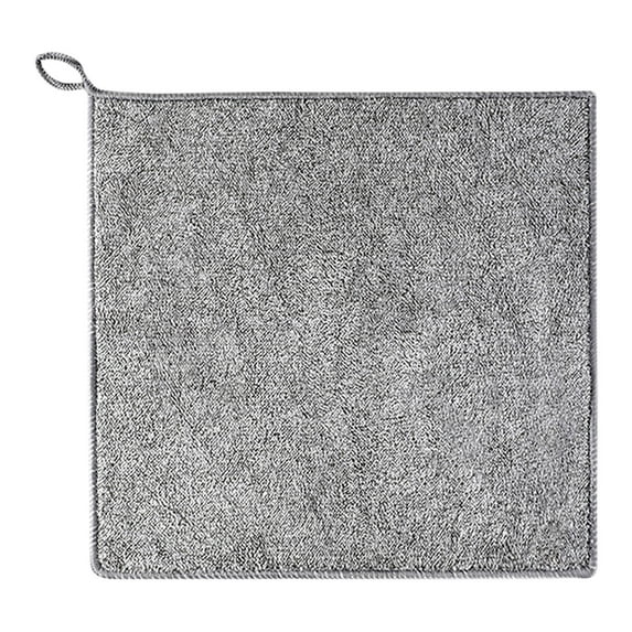 ChicYu Striped Charcoal Dishwashing Cloth Cationic Edge Non-Greasy Absorbent Kitchen Toweling Commercial Grade Dishwashing Towels for Restaurant Hotel Purchasing