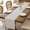 thumbnail image 1 of ChicYu Table Runner Jacquard Fabric 14x47 Inch Geometric Pattern Decorative for Dining Table Coffee Table Home Kitchen Wedding Party Camino de Mesa, 1 of 7