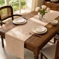 thumbnail image 1 of ChicYu Table Runner Jacquard Fabric 14x47 Inch Geometric Pattern Decorative for Dining Table Coffee Table Home Kitchen Wedding Party Camino de Mesa, 1 of 7