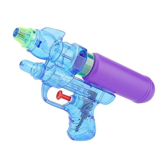 ChicYu Transparent Water Guns Toy for Children Summer Press Type Courtyard Pool Outdoor Drifting Water Play Activity Gift