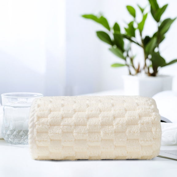 ChicYu Velvet Bath Towels Super Absorbent Soft Beach Towels for Adults Home Travel Gym Swimming Pool Large Size Bath Towel