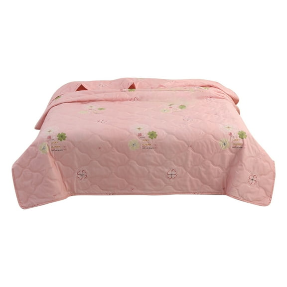 ChicYu Washed Cotton Summer Air Conditioning Quilt Queen Size,Lightweight Bedding for Hot Sleepers,Thin Quilt Core with Durable,Dorm Guest Room Necessary