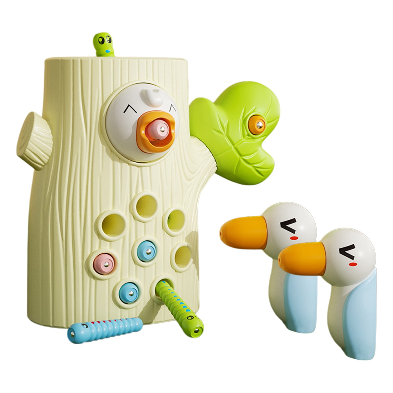 ChicYu Woodpecker Insect Catching Toy Educational Game High Magnetic ...