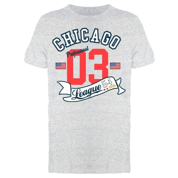 Chicago 03 T-Shirt Men -Image by Shutterstock, Male Large