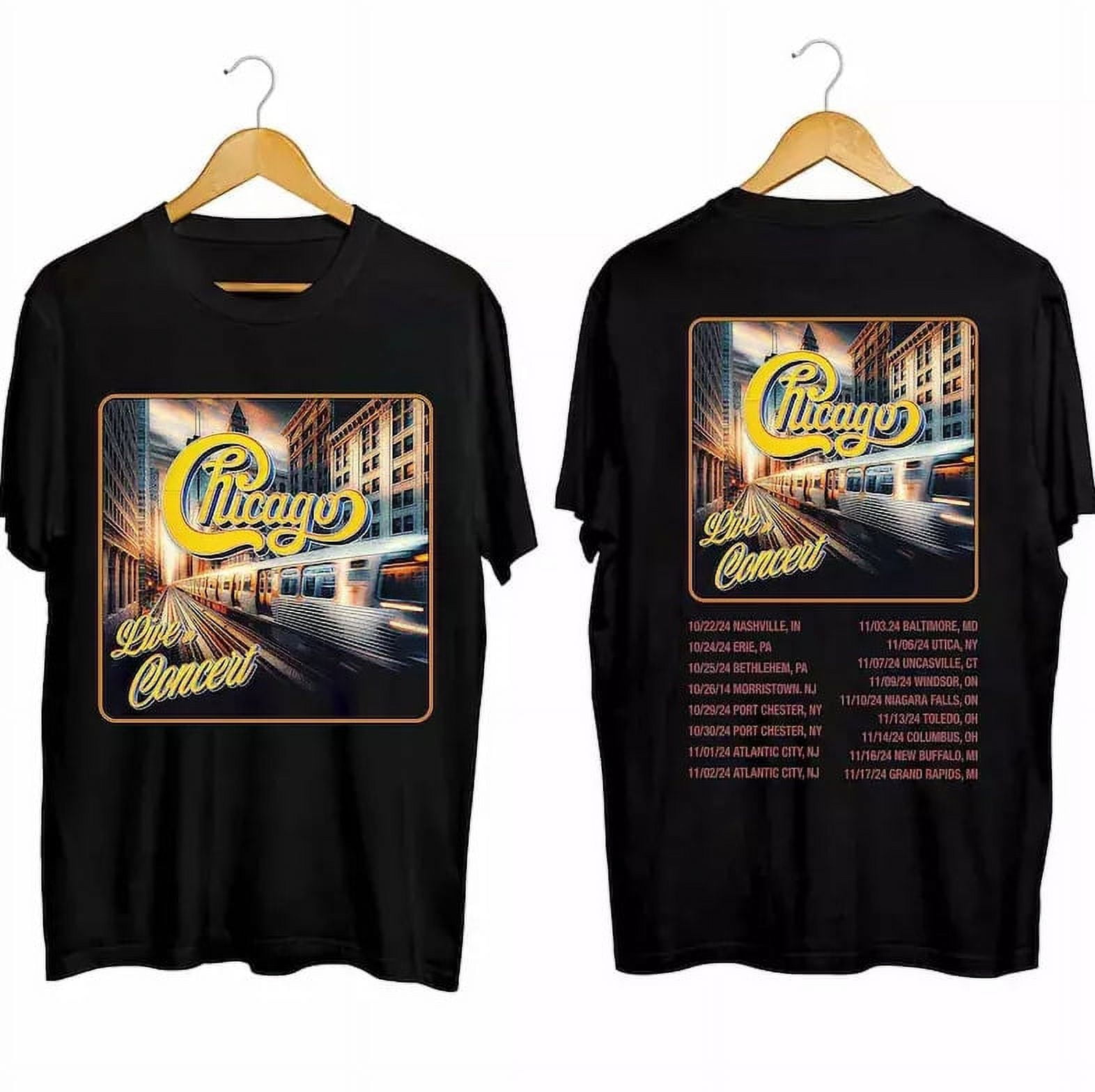 Chicago 2024 Tour Shirt, Chicago Band Fan Shirt, Chicago 2024 Live