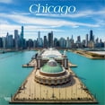 thumbnail image 1 of Chicago | 2026 12x24" (Hanging) Square Wall Calendar | Plastic-Free | BrownTrout, 1 of 9