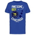 thumbnail image 1 of Chicago Awesome Boy 79 T-Shirt Men -Image by Shutterstock, Male x-Large, 1 of 2