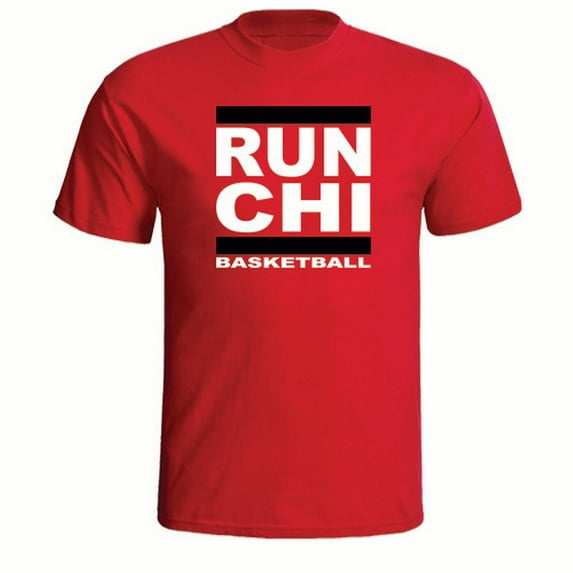 Chicago Basketball 'RUN CHI' T-shirt 2XL